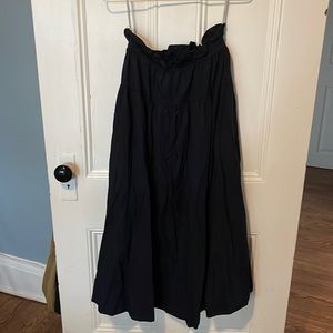 LAST CALL Free People Cotton Midi Skirt